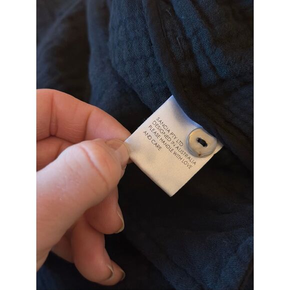 Anthropologie SANCIA Jumpsuit KARITAS BOILERSUIT Black size Medium - Picture 10 of 11